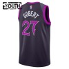 Dres Minnesota Timberwolves Rudy Gobert Nike 2025-26 City Edition Crno Swingman - Dječji